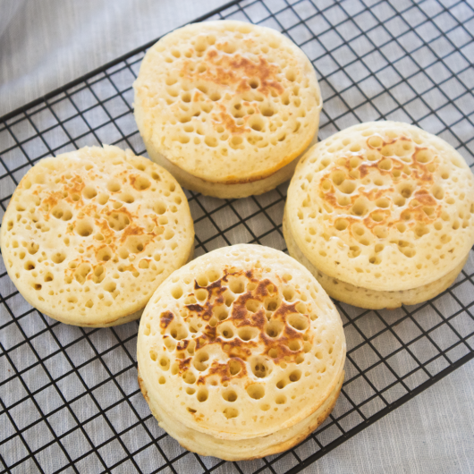Home Made Crumpets