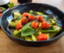 Pasta verde with roasted tomatoes for that dreaming of summer vibe